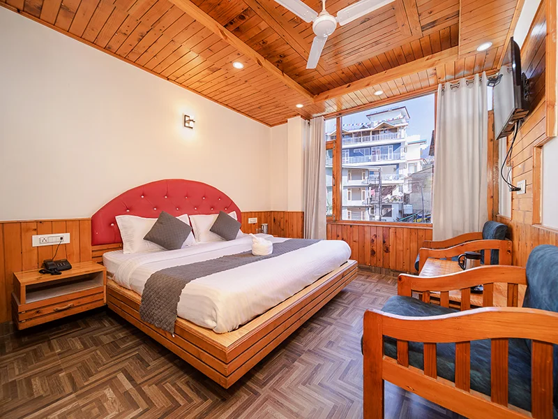Guest room at Veer Villa Manali