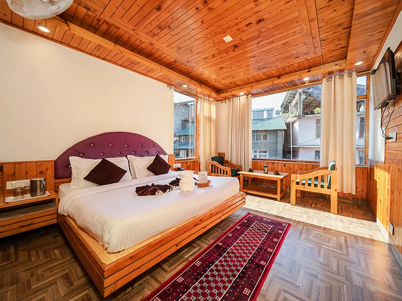 Super Deluxe accommodation at Veer Villa Manali