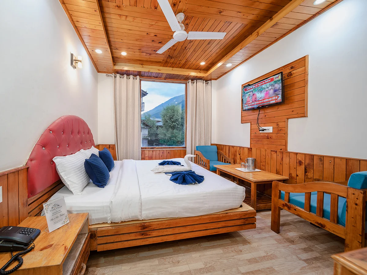 Deluxe Room at Veer Villa Manali